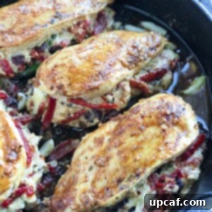 Mediterranean Chicken with Sun-Dried Tomatoes and Creamy Cheese 4 Cooking Cheesy Sundried Tomato Stuffed Chicken