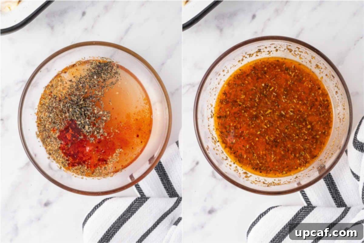 How to make a Mediterranean marinade.