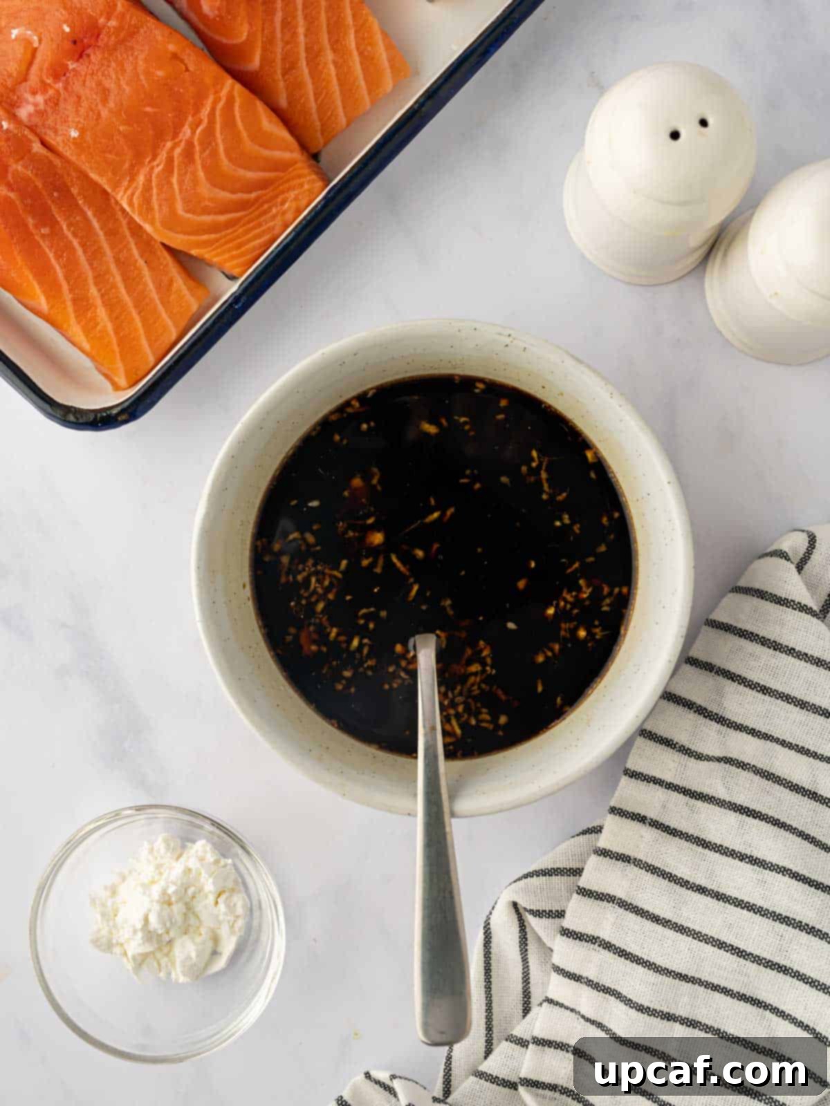 How to make the marinade.