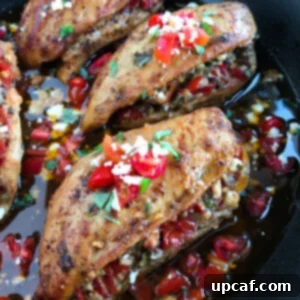 Bruschetta Stuffed Chicken