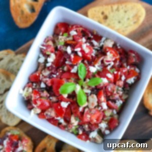Feta Bruschetta Appetizers