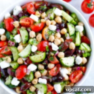 Greek Chickpea Salad Recipe