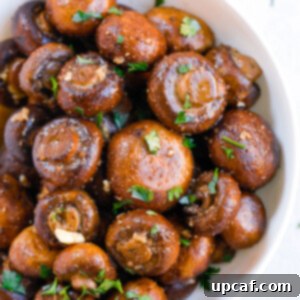 Roasted Garlic Mushrooms