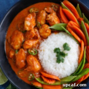 THAI RED CURRY CHICKEN: A CLASSIC RECIPE WITH COCONUT MILK AND VEGETABLES 5 Thai Red Curry Chicken