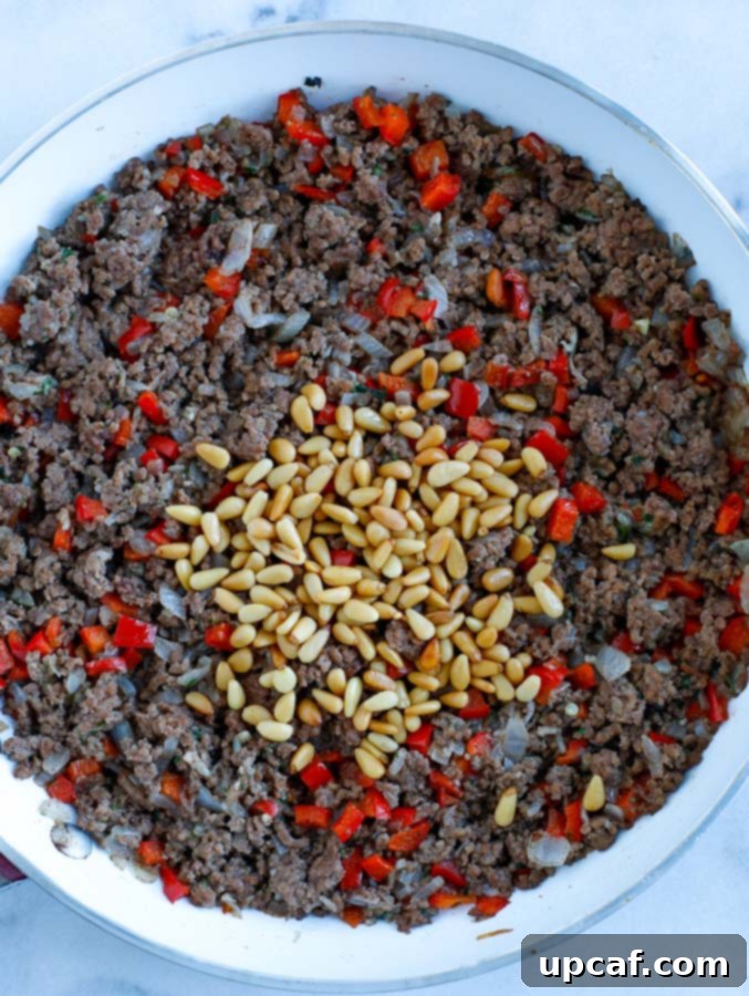 Royal Stuffed Delicacy 3 ground meat stuffing