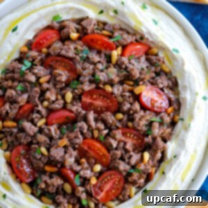 Lebanese Hummus with Savory Spiced Meat 7 Lebanese Hummus with Spiced Meat Recipe