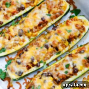 Loaded Zucchini Boats 8 Baked Southwest Zucchini Boats Recipe