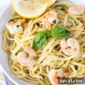 Pesto Shrimp Scampi recipe