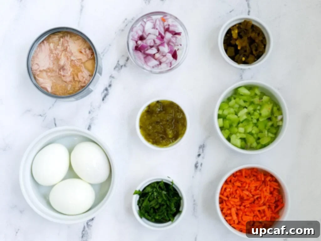 The Ultimate Tuna Pasta Salad 3 ingredients for Tuna Pasta Salad Recipe