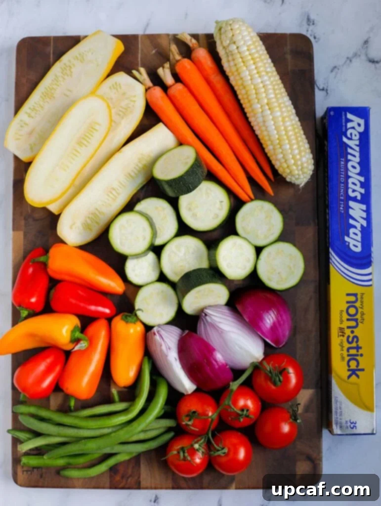 ingredients for Best Grilled Vegetables