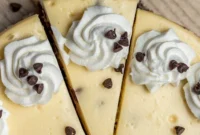 Ultimate Chocolate Chip Cheesecake