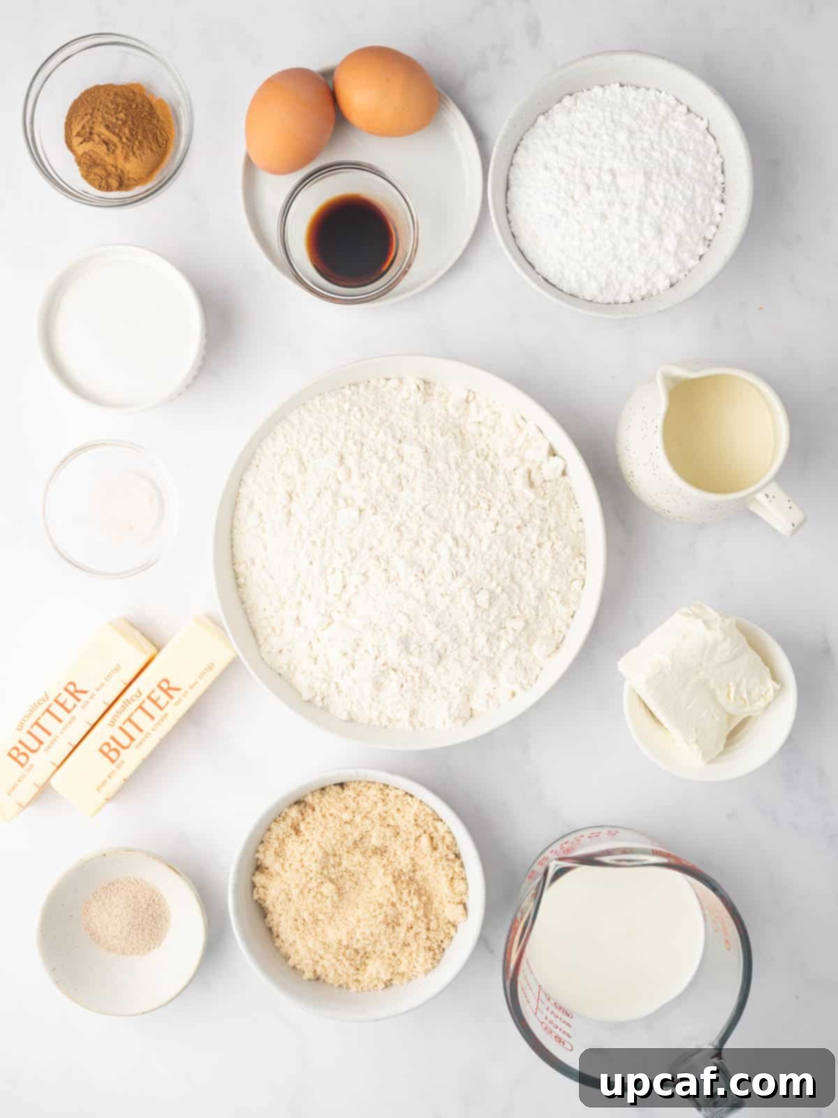 Bakery-Style Cinnamon Rolls: Extra Soft, Gooey, and Irresistibly Creamy 3 Ingredients Needed for Cinnamon Rolls Made with Heavy Cream